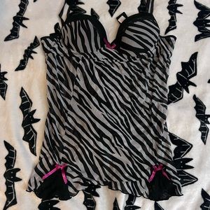 Zebra lingerie